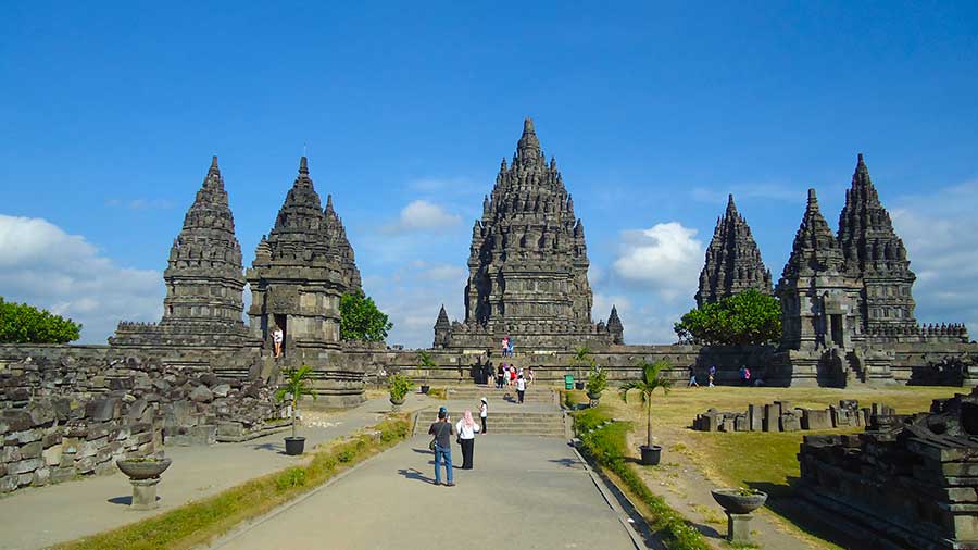 Templo de Prambanan en Yogyakarta