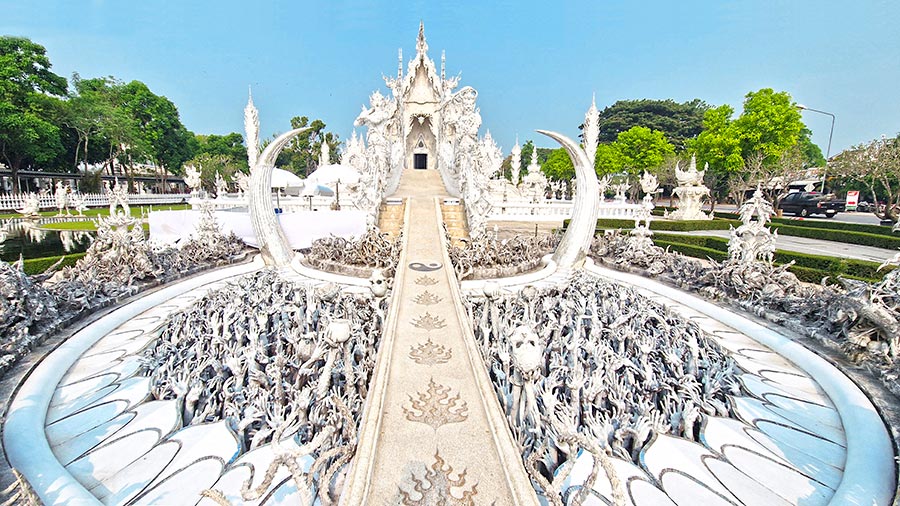 Templo Blanco - Wat Rong Khun, Chiang Rai