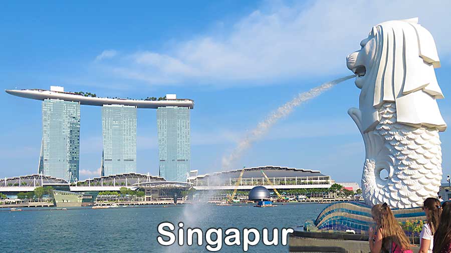 Rutas para Viajar a Singapur