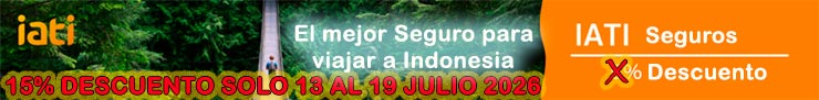 El mejor Seguro de Viajes para Indonesia con Descuento en esta Web
